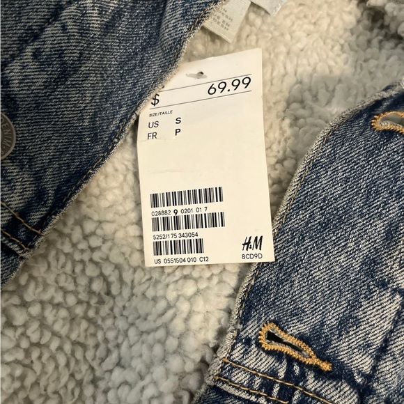 NWT denim and wool jacket - Picture 2 of 3